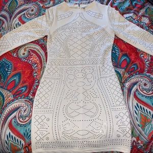White Bodycon Party Dress